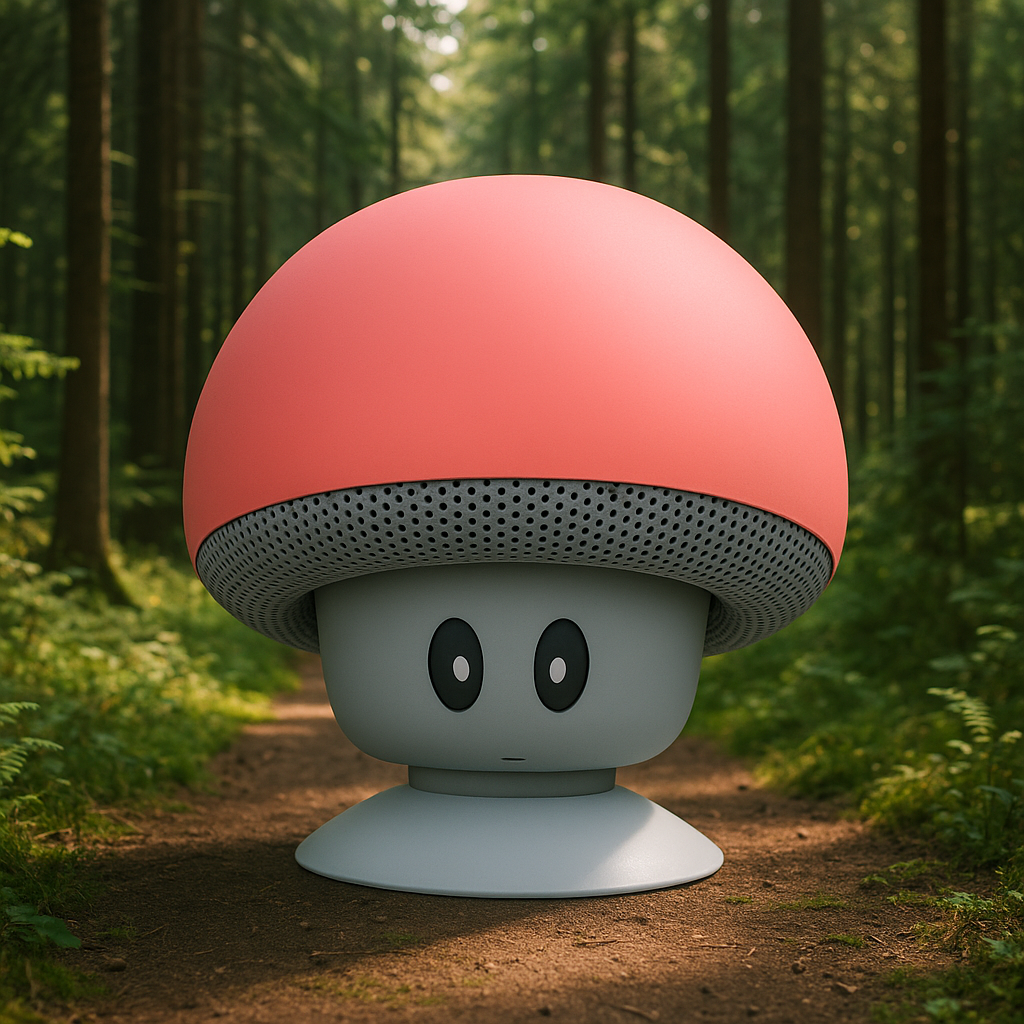 Mini Mushroom Bluetooth Speaker